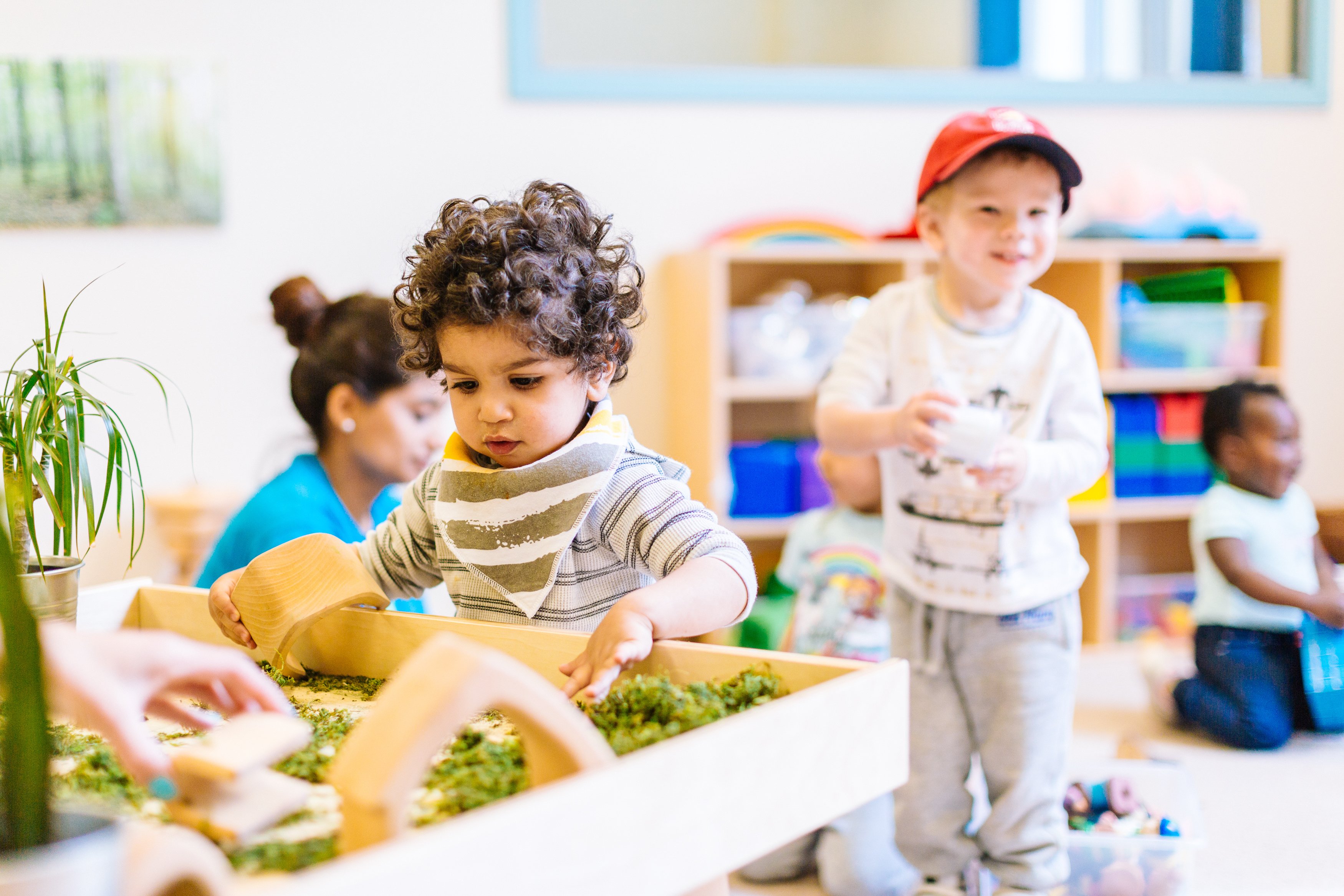 kids playing in hartford daycare